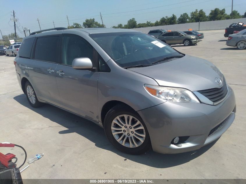 2016 TOYOTA SIENNA XLE/XLE AAS/LTD - 5TDYK3DC3GS694404