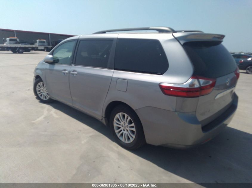 2016 TOYOTA SIENNA XLE/XLE AAS/LTD - 5TDYK3DC3GS694404