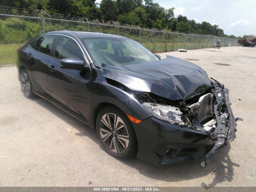 2018 HONDA CIVIC SEDAN EX-L - JHMFC1F70JX014810