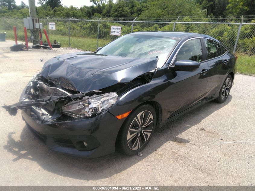2018 HONDA CIVIC SEDAN EX-L - JHMFC1F70JX014810