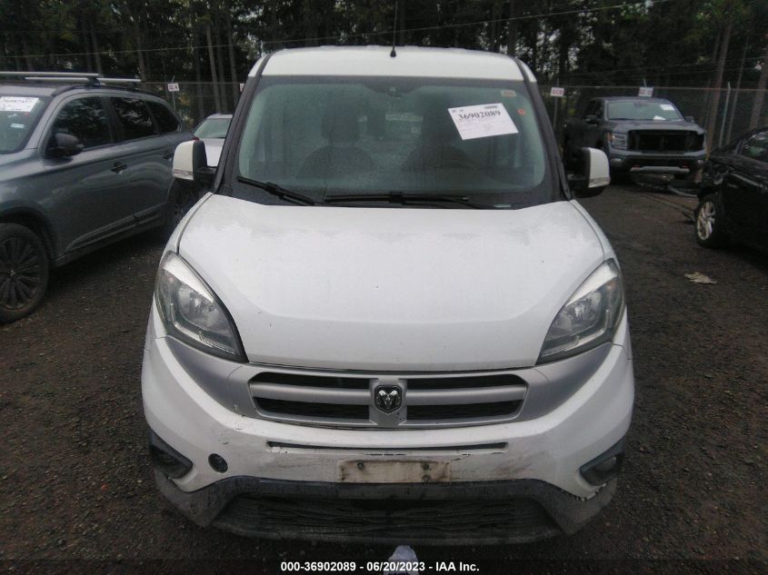 2015 RAM PROMASTER CITY CARGO VAN TRADESMAN SLT ZFBERFBT6F6A83919