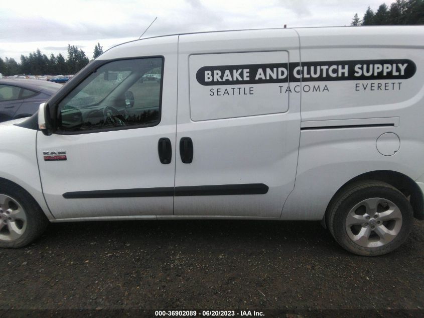 2015 RAM PROMASTER CITY CARGO VAN TRADESMAN SLT ZFBERFBT6F6A83919