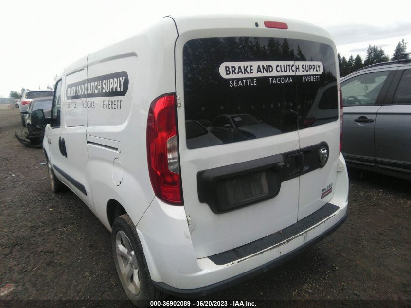 2015 RAM PROMASTER CITY CARGO VAN TRADESMAN SLT ZFBERFBT6F6A83919