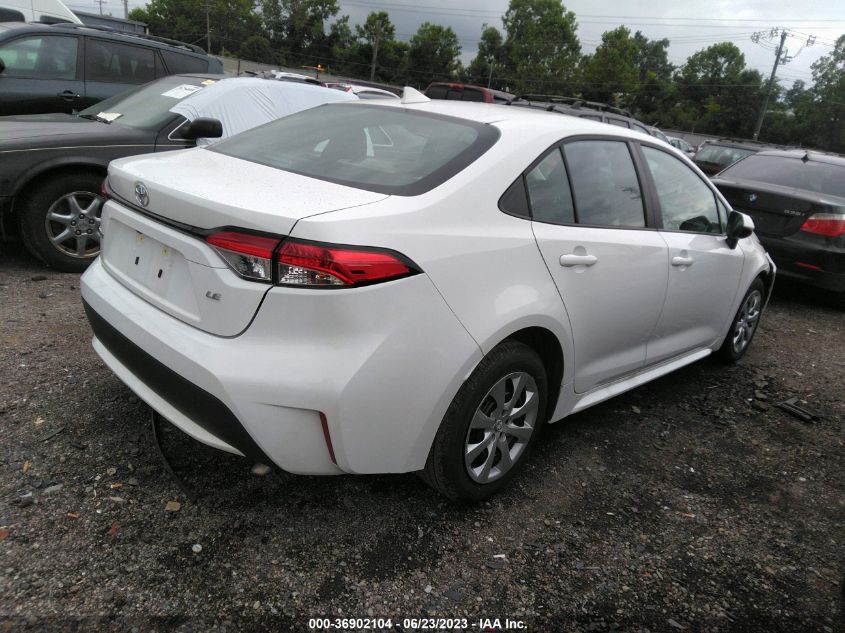2022 TOYOTA COROLLA LE - 5YFEPMAE4NP347878