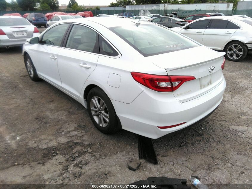 2016 HYUNDAI SONATA 2.4L SE - 5NPE24AF8GH432651