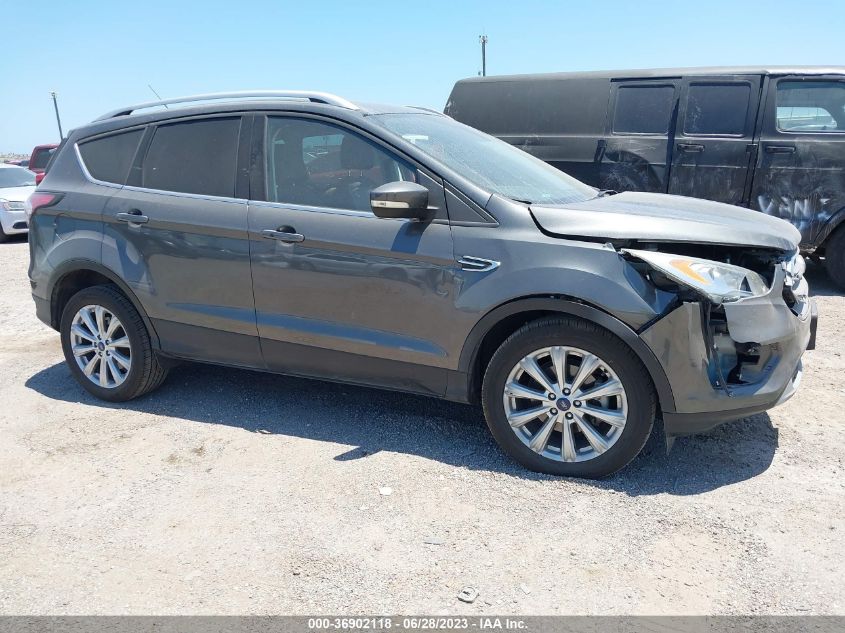 2017 FORD ESCAPE TITANIUM - 1FMCU0JD7HUE47377