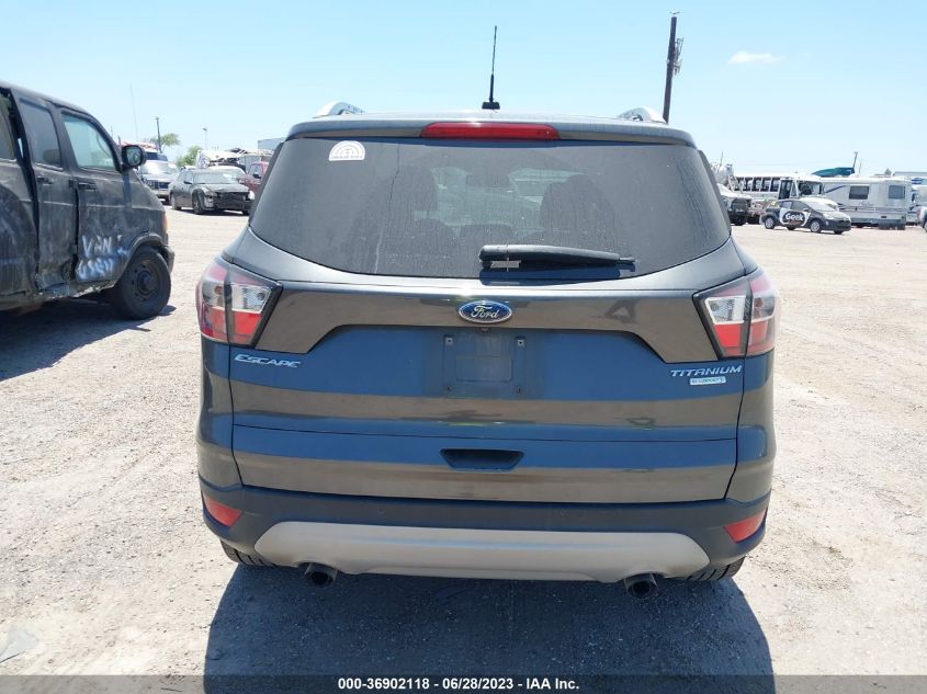 2017 FORD ESCAPE TITANIUM - 1FMCU0JD7HUE47377