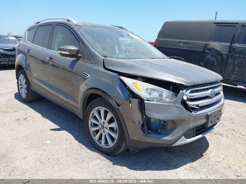 2017 FORD ESCAPE TITANIUM - 1FMCU0JD7HUE47377