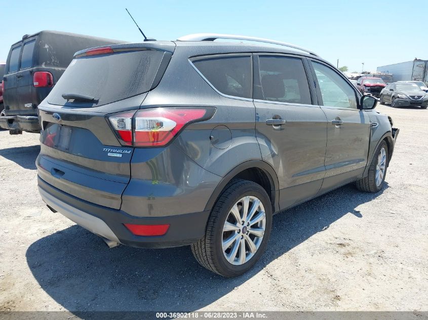 2017 FORD ESCAPE TITANIUM - 1FMCU0JD7HUE47377