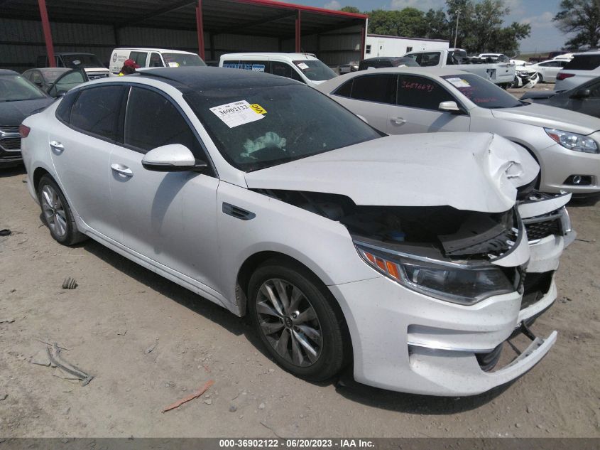 2018 KIA OPTIMA EX - 5XXGU4L30JG218777