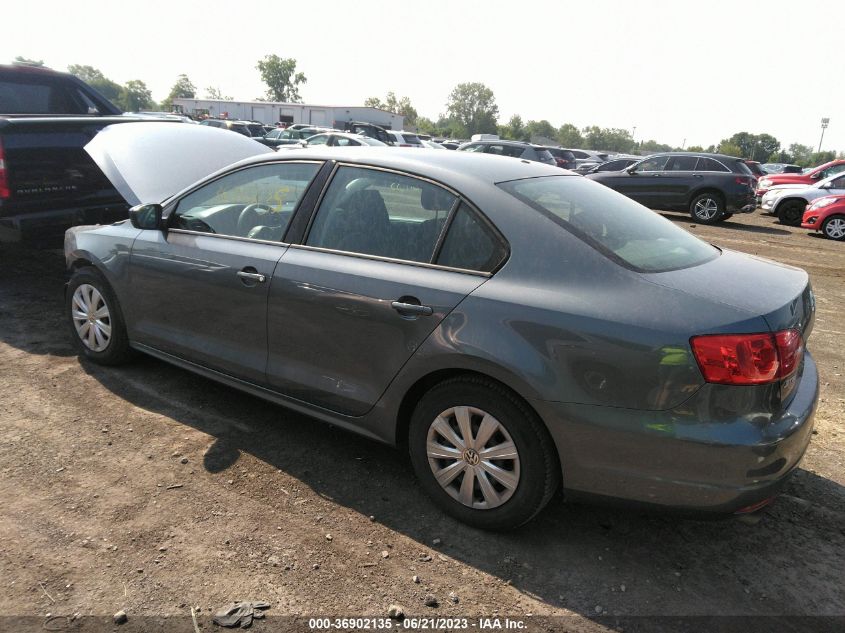 2014 VOLKSWAGEN JETTA SEDAN S - 3VW2K7AJXEM208388