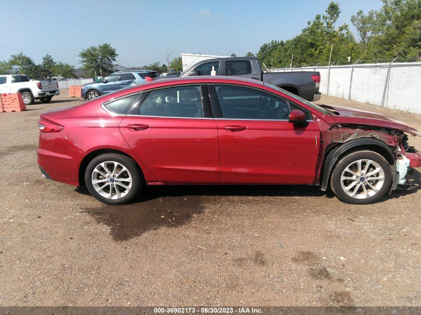 2020 FORD FUSION SE - 3FA6P0HDXLR184497