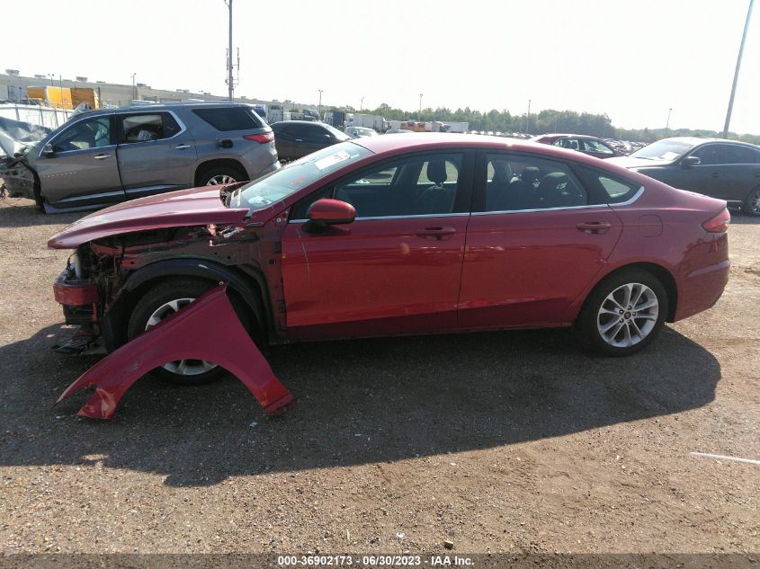 2020 FORD FUSION SE - 3FA6P0HDXLR184497