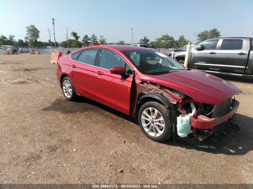 2020 FORD FUSION SE - 3FA6P0HDXLR184497