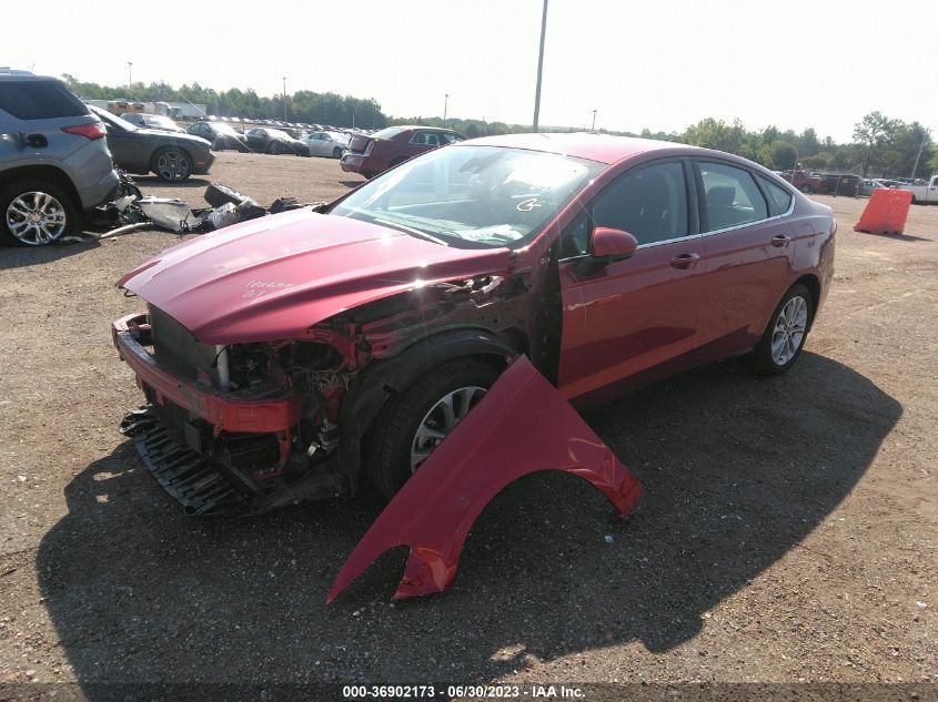 2020 FORD FUSION SE - 3FA6P0HDXLR184497