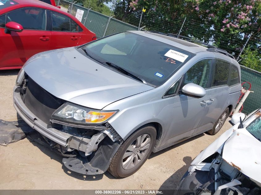 2014 HONDA ODYSSEY EXL - 5FNRL5H67EB042145