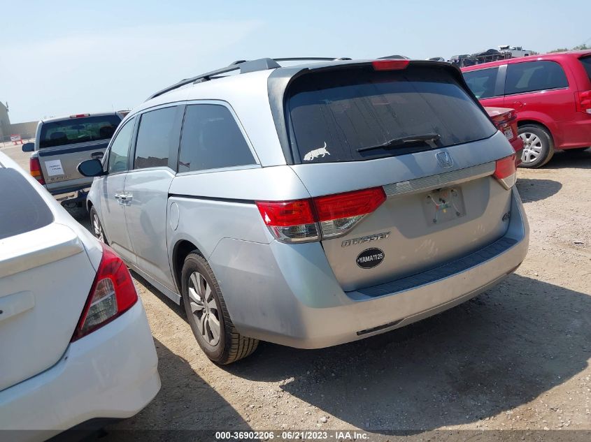 2014 HONDA ODYSSEY EXL - 5FNRL5H67EB042145