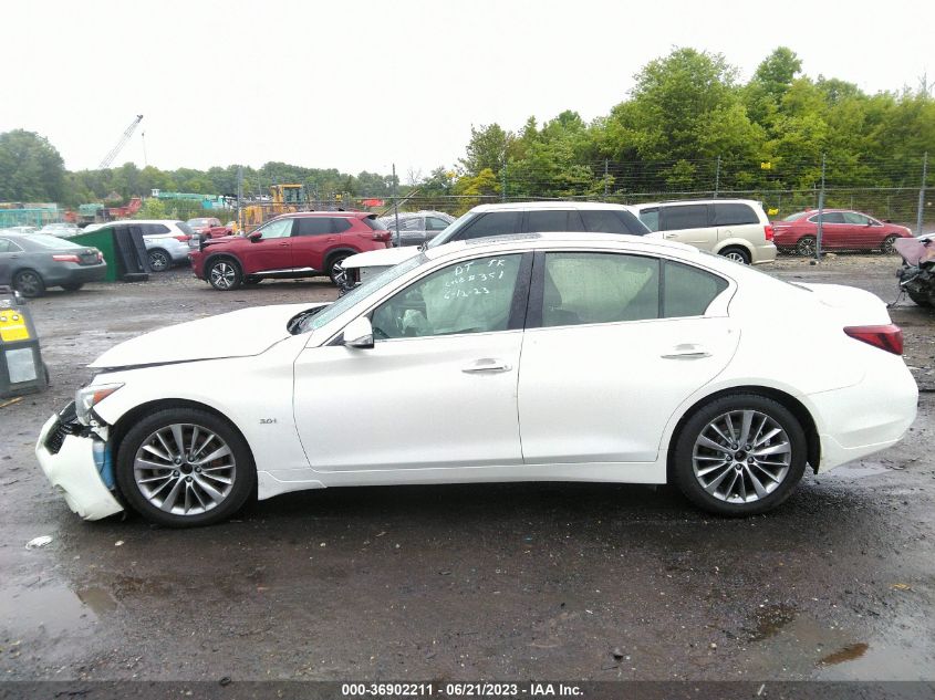 2018 INFINITI Q50 3.0T LUXE - JN1EV7AR5JM439057