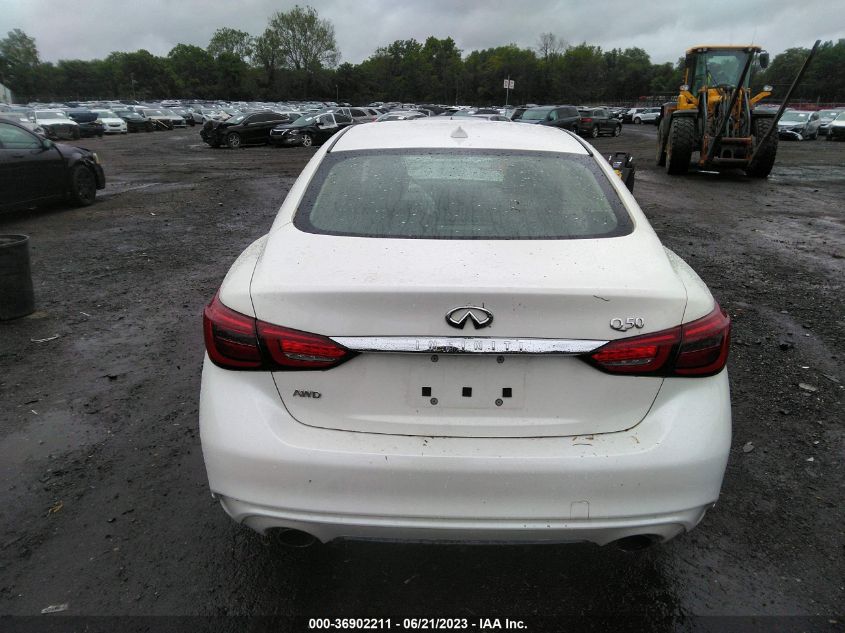 2018 INFINITI Q50 3.0T LUXE - JN1EV7AR5JM439057