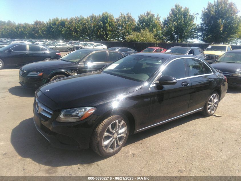 2016 MERCEDES-BENZ C-CLASS C 300 - 55SWF4KB6GU136139