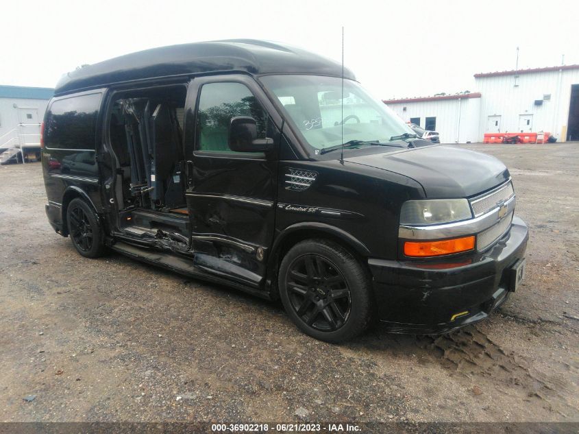 2014 CHEVROLET EXPRESS CARGO VAN UPFITTER - 1GBSGDC41E1152580