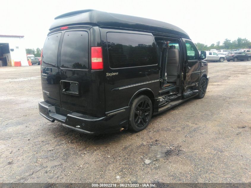 2014 CHEVROLET EXPRESS CARGO VAN UPFITTER - 1GBSGDC41E1152580