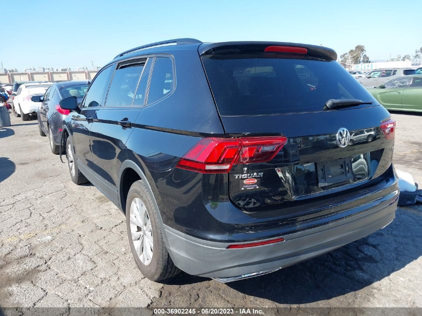 VIN 3VV1B7AX1JM009311 2018 VOLKSWAGEN TIGUAN S