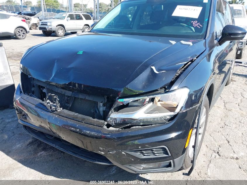 VIN 3VV1B7AX1JM009311 2018 VOLKSWAGEN TIGUAN S
