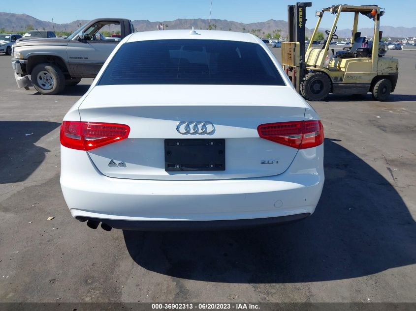 2013 AUDI A4 PREMIUM - WAUAFAFL8DN019198