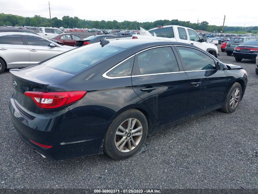 2017 HYUNDAI SONATA SE - 5NPE24AF6HH482496