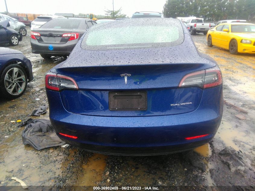 2022 TESLA MODEL 3 - 5YJ3E1EBXNF115678