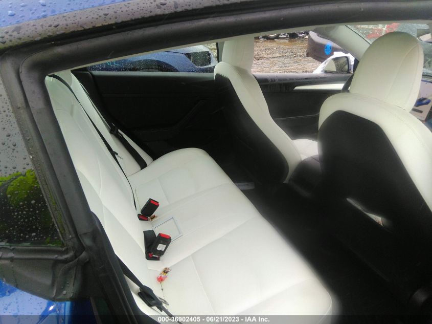 2022 TESLA MODEL 3 - 5YJ3E1EBXNF115678