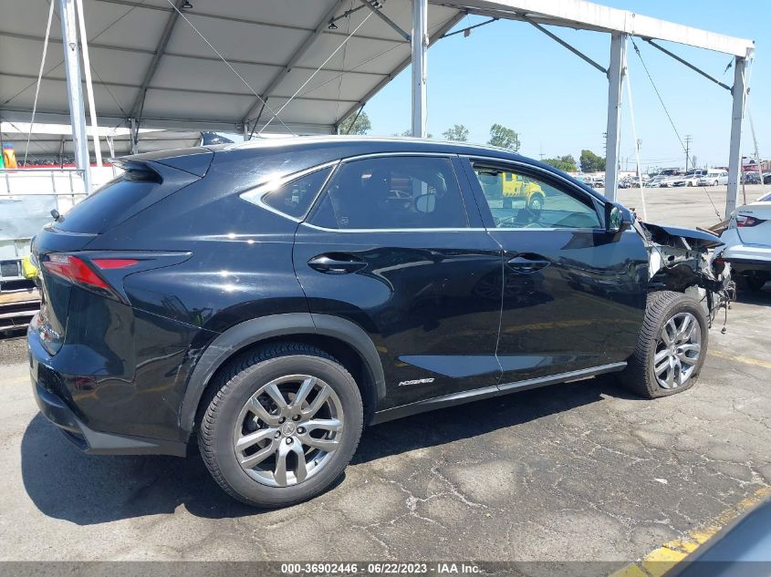 2015 LEXUS NX 300H JTJBJRBZ0F2014576