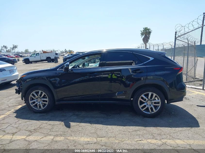 2015 LEXUS NX 300H JTJBJRBZ0F2014576