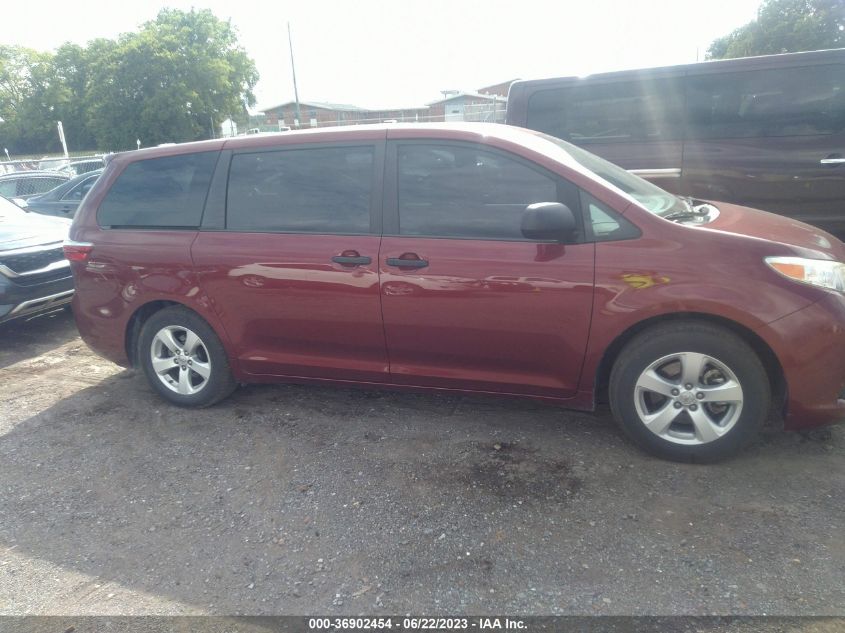 2017 TOYOTA SIENNA L - 5TDZZ3DC5HS837290