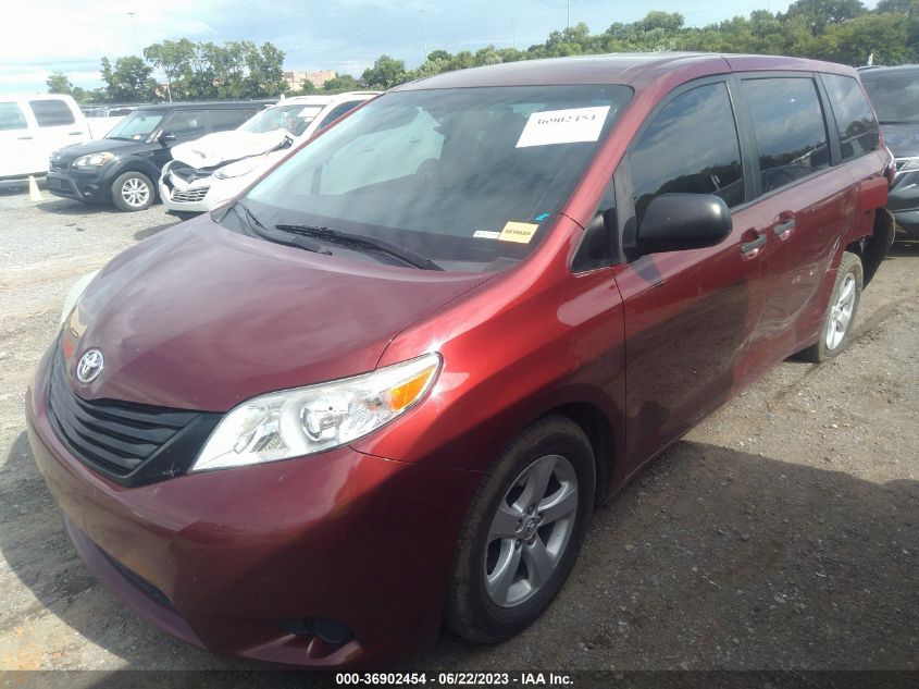 2017 TOYOTA SIENNA L - 5TDZZ3DC5HS837290