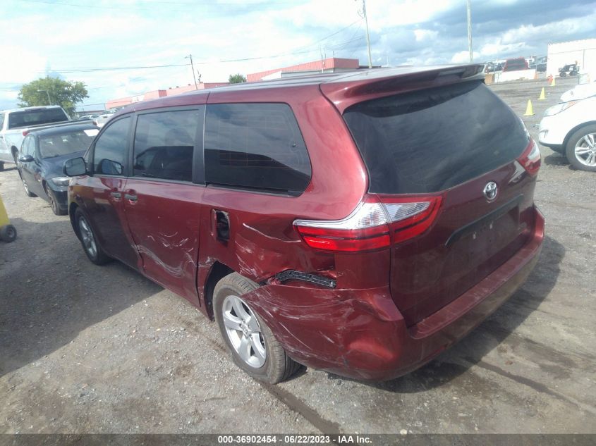 2017 TOYOTA SIENNA L - 5TDZZ3DC5HS837290