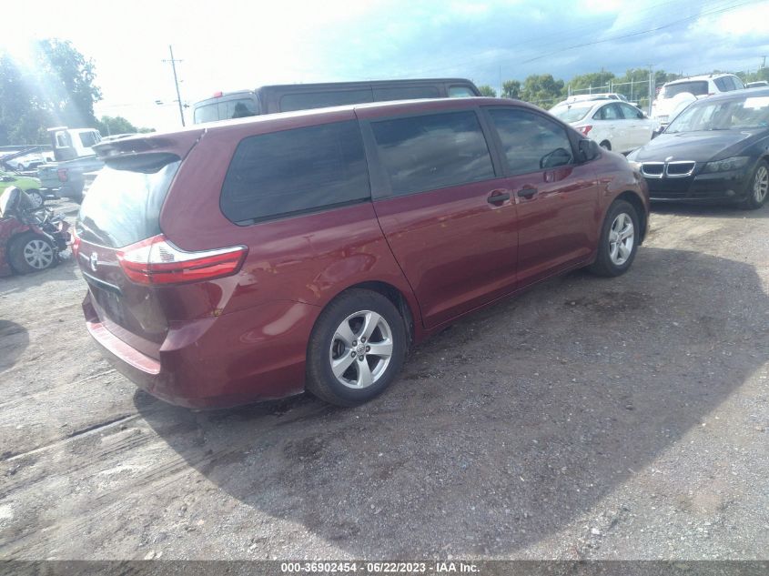 2017 TOYOTA SIENNA L - 5TDZZ3DC5HS837290