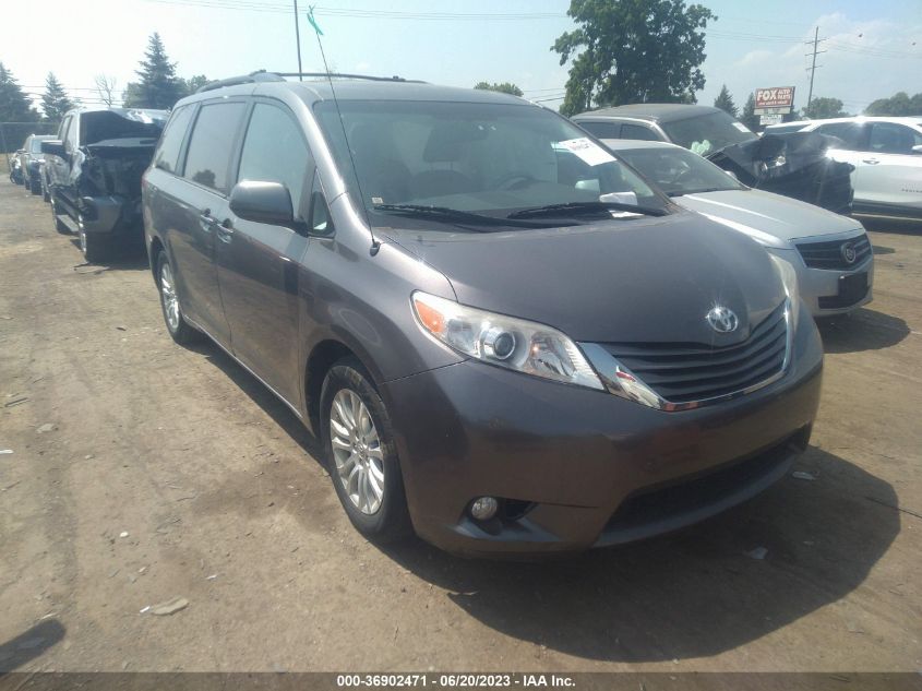 2014 TOYOTA SIENNA XLE/XLE AAS/LTD - 5TDYK3DC9ES417141
