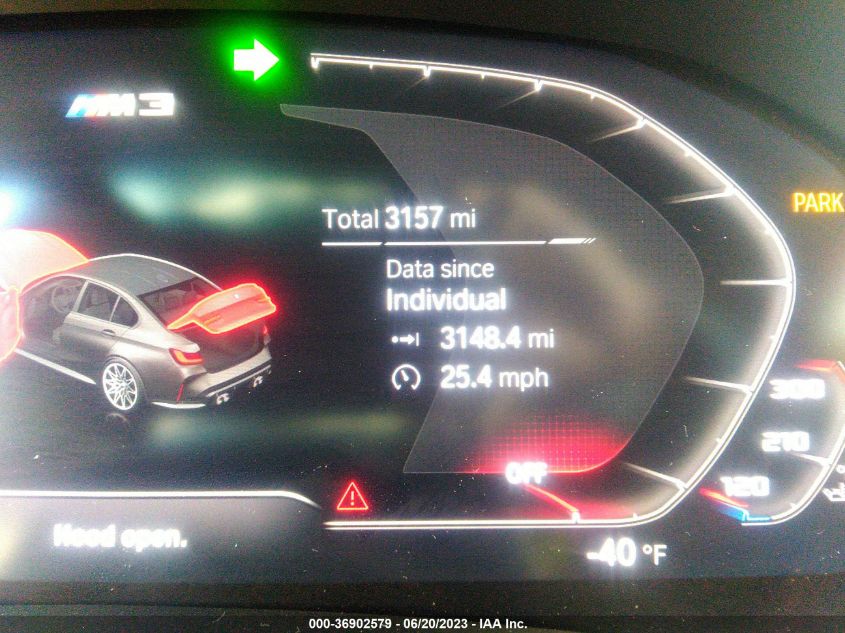 2022 BMW M3 - WBS53AY08NFM37345