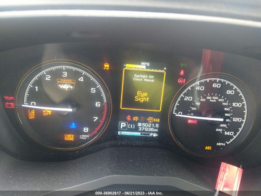 2022 SUBARU FORESTER WILDERNESS - JF2SKAMC6NH477040