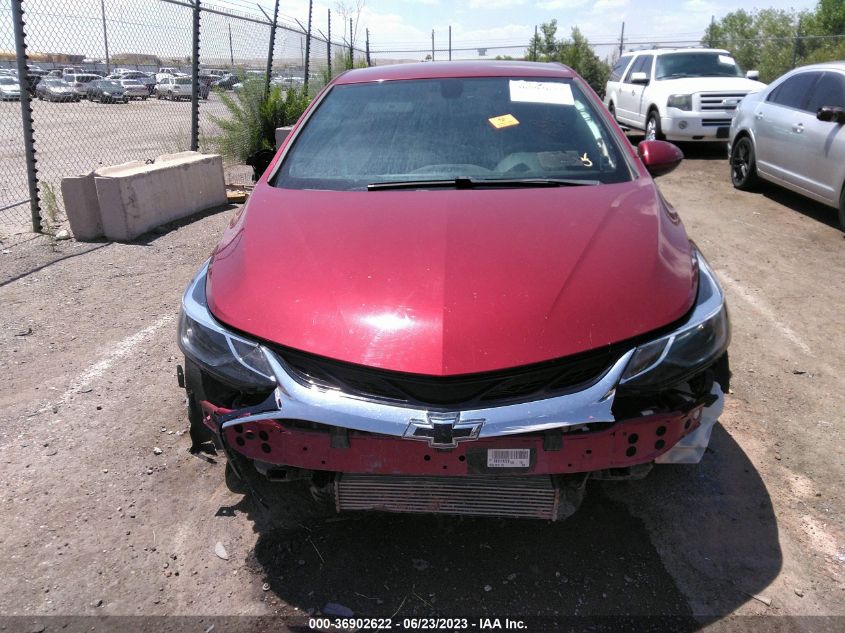 2019 CHEVROLET CRUZE LT - 1G1BE5SMXK7117479