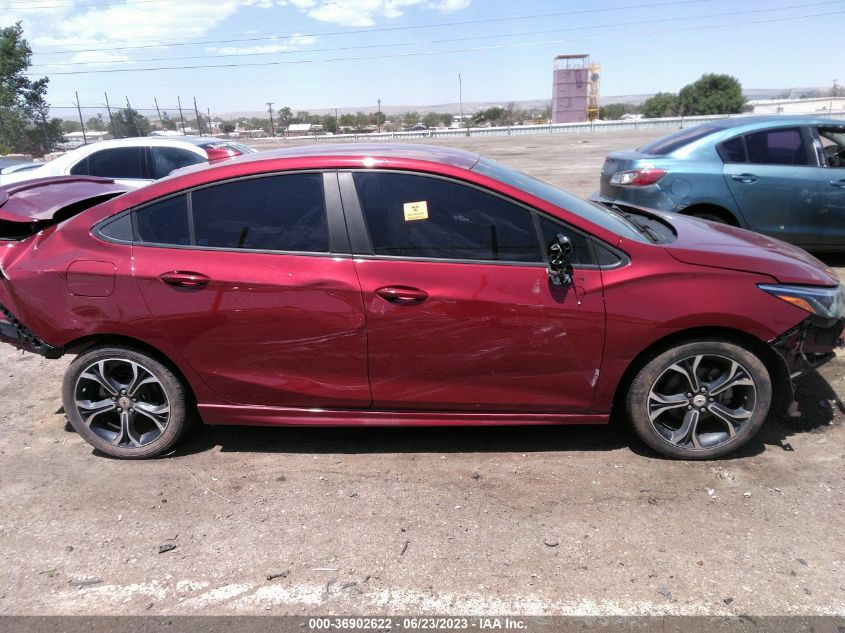 2019 CHEVROLET CRUZE LT - 1G1BE5SMXK7117479