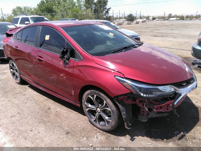 2019 CHEVROLET CRUZE LT - 1G1BE5SMXK7117479
