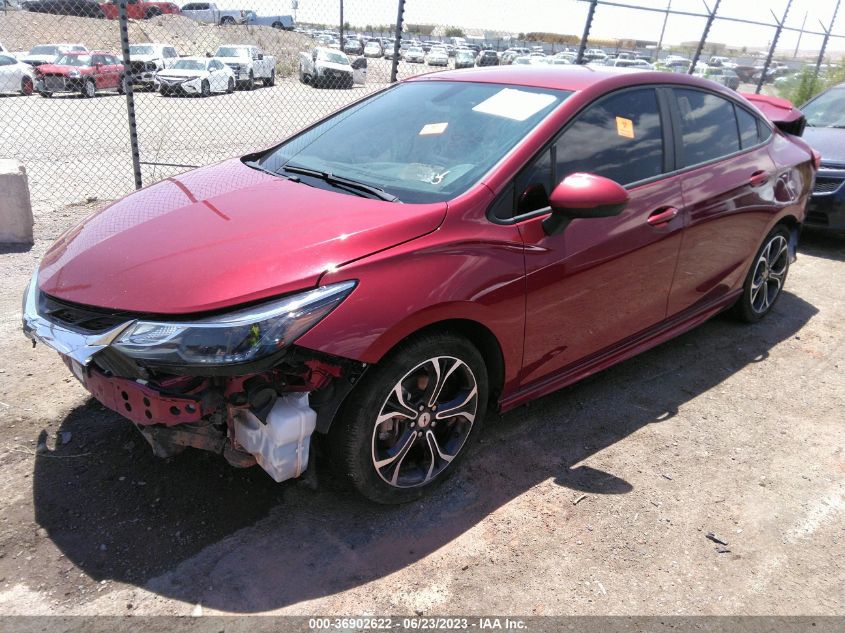 2019 CHEVROLET CRUZE LT - 1G1BE5SMXK7117479
