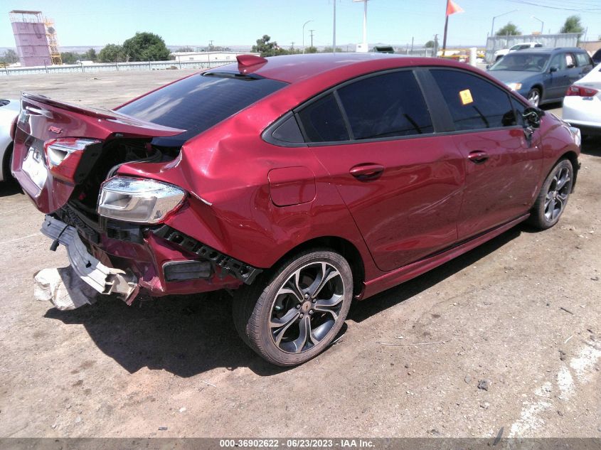 2019 CHEVROLET CRUZE LT - 1G1BE5SMXK7117479