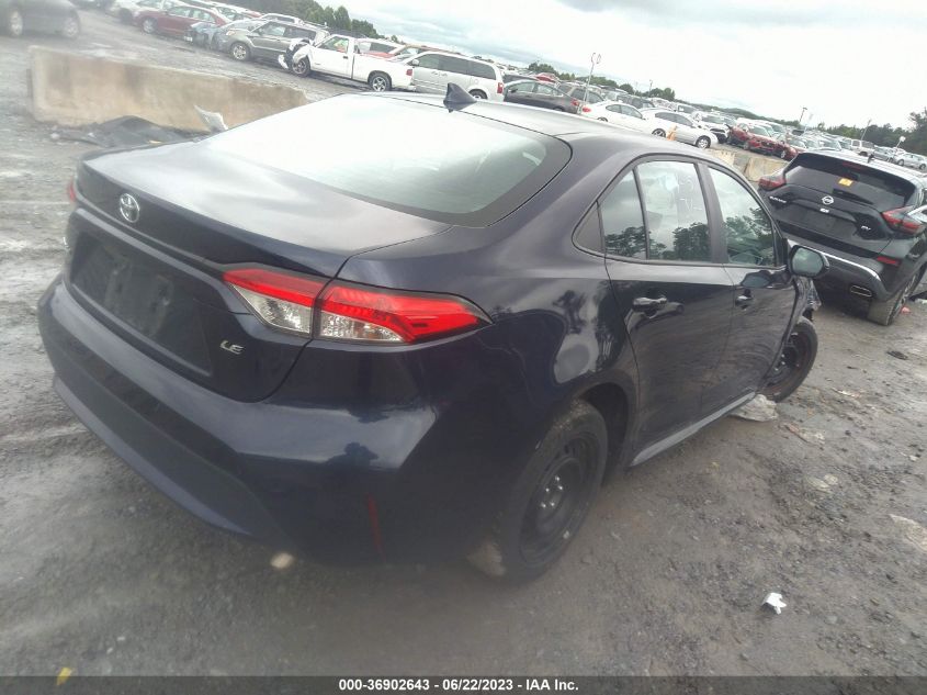 2021 TOYOTA COROLLA LE - 5YFEPMAE4MP229926