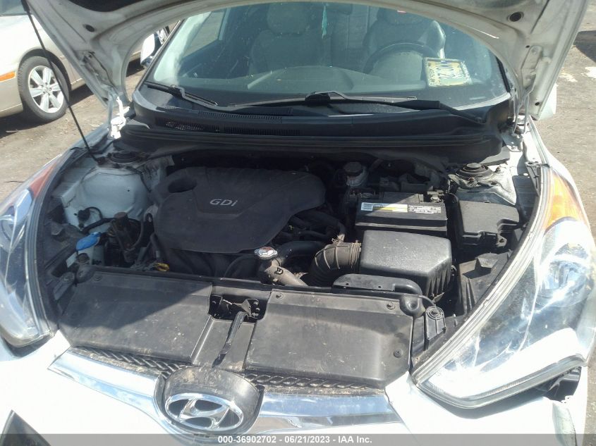 2013 HYUNDAI VELOSTER W/GRAY INT - KMHTC6AD1DU139198