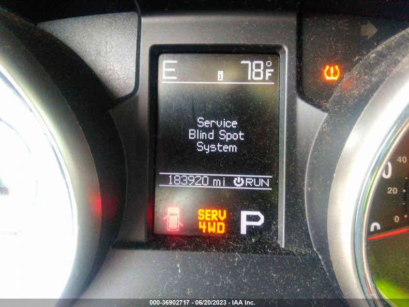 2013 JEEP GRAND CHEROKEE OVERLAND - 1C4RJFCT4DC536547