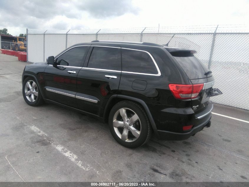 2013 JEEP GRAND CHEROKEE OVERLAND - 1C4RJFCT4DC536547